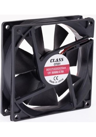 90x90x25 DC 12V Aksiyel Fan - Class