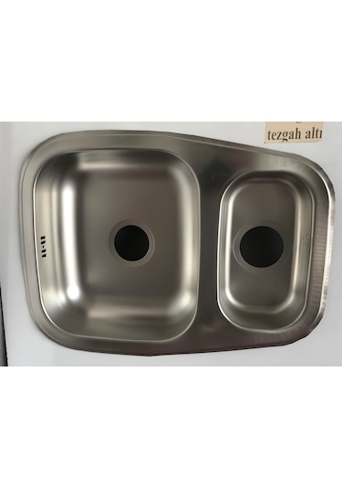 Ekosan 44 x 62 1.5 Göz. Tezgah Altı. Paslanmaz Eviye