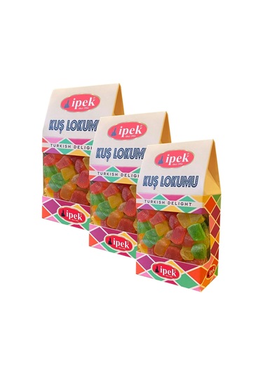 İpek Pişmaniye Kuş Lokumu 100 Gr X 3 Adet