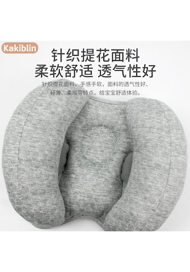 Çocuk Araba Koltuğu Baş Dayanağı Bebek Boyun Yastığı Bebek Arabası Baş Sabit Koruma Yastığı Nokta Pembe