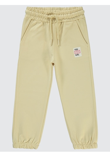 Civil Girls Kız Çocuk Eşofman Altı 2-5 Yaş Sarışın Ağaç Sarışın Ağaç Sarı