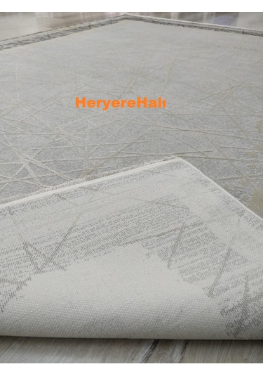 Pigment Halı Artel Ar01 Krem Bej-160x230 Cm İpeksi Yumuşak Viskon