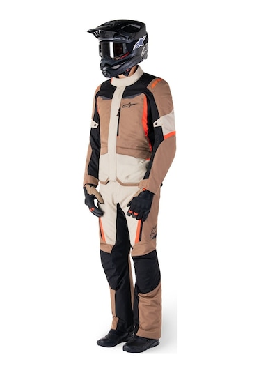 Alpinestars St-1 Wp Korumalı Motosiklet Montu Bej Gri Siyah