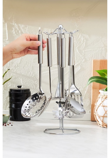 Karaca  Apricot Chef Standlı 7 Parça Servis Seti