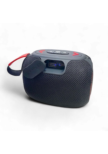 Rose Sp-505 Taşınabilir Şarjlı Bluetooth Hoparlör - Siyah