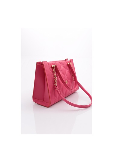 Dgn 657 Kadin Zincirli Çanta 657-2326-R0507 Fuşya