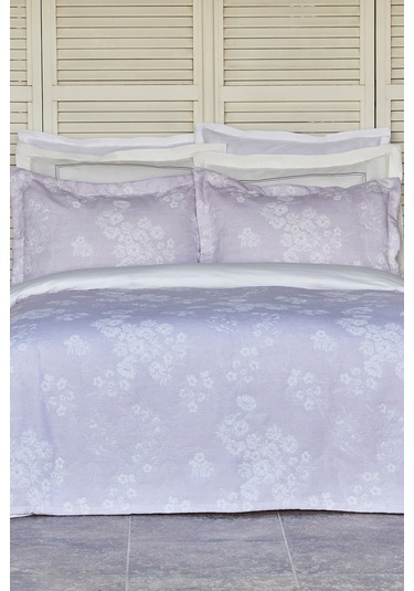 Karaca Home Charleen Lila Çift Kişilik Yatak Örtüsü 200.22.14.0446