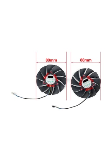 Yeni 88Mm Ga92S2U Rtx3060Ti Rtx3060 Ti Gpu Zotac Oyun Rtx 3060 Fa