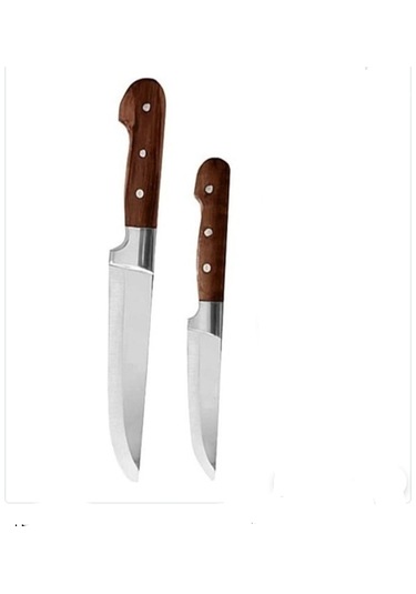 Karadeniz Laz Reis Kasap Mutfak Kesim Bıçağı İkili Set 26 CM + 30 CM