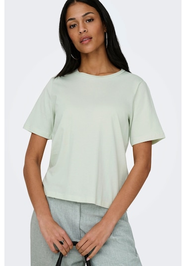 Only Bayan T Shirt 15270390 Açık Yeşil Açık Yeşil Only Bayan T Shirt 15270390 Açık Yeşil Açık Yeşil