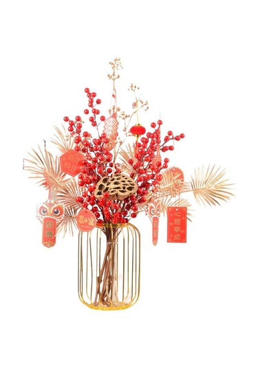 Suntek Oturma Odası Tatil Dekorasyonu Için Çiçek Sepeti 60cm