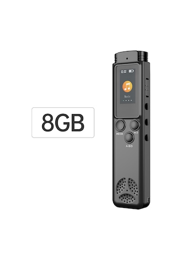 Teltree K96 Dijital Ses Kaydedici: 8gb Dahili Hafıza, Renkli Tft Ekran, Yüksek Kaliteli Kayıt, Şarj Edilebilir Pil