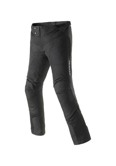 Clover Airjet-6 Korumalı Yazlık Motosiklet Pantolonu Siyah