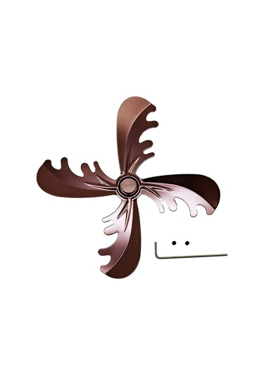 Suntek Şömine Vantilatör Pervanesi 18cm Vidalı Odun Yanan