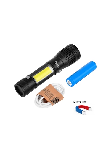 Uzun Menzilli El Feneri Mıknatıslı Wt-602