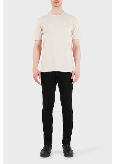 Calvin Klein Erkek T Shirt Lv14rf852g 2jx Bej