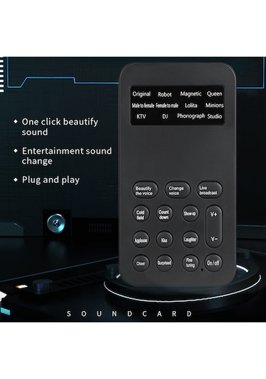 Telefon Ve Bilgisayar İçin Mini Ses Değiştirici Kart