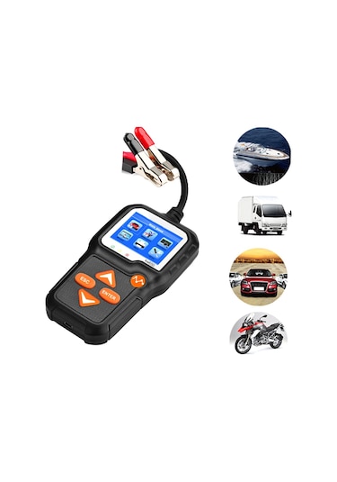 Konnweı Araç Akü Test Cihazı 12 V Araba Oto Akü Yük K15032