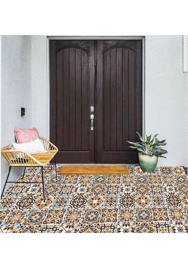 Tink Fas 019 Karma Desenli Pvc Karo 30X30 Cm