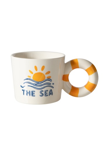 Lısmore Kupa Beyaz 16 Cm Sarı