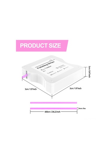 Suofeng Diş Parlatma Şeritleri - 6 Metre Renkli Ve Yüzey Taşlama İçin