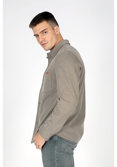 Lee Cooper Erkek Bertaus Örme Uzun Kol Gömlek 241018 Vizon Vizon Lee Cooper Erkek Bertaus Örme Uzun Kol Gömlek 241018 Vizon Vizon