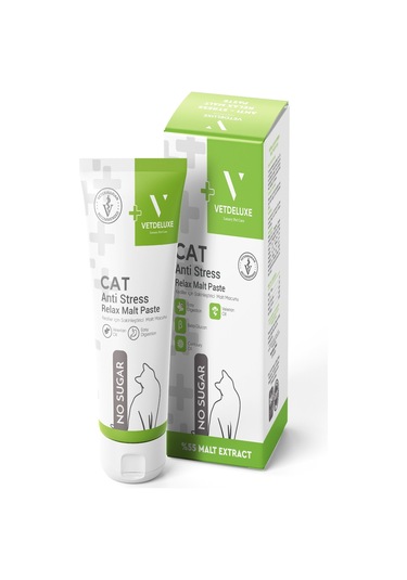 Vetdeluxe Antistress Relax Malte Sakinleştirici Tüy Yumağı Önleyici Macun 100 G