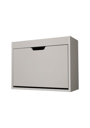 Remy 1 Kapaklı Ayakkabılık Kumtaşı - Antrasit