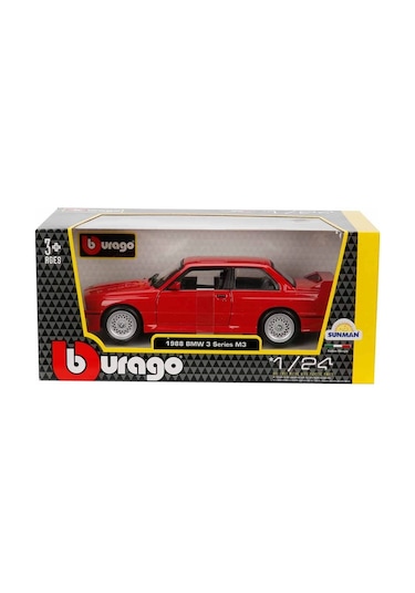 Bburago 1:24 Bmw M3 1988 Model Araba