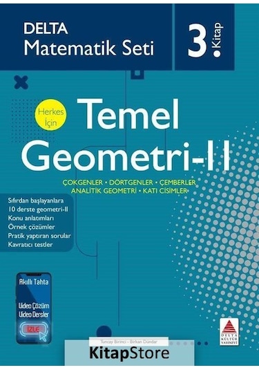 Matematik Seti 3. Kitap Herkes için Temel Geometri 2 / Tuncay ...