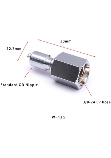 Homyl Tüplü Dalış Regülatörü Adaptörü 8/3-24 Dişi