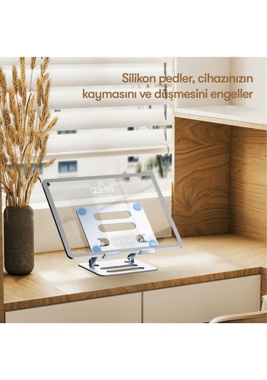 Earldom Eh204 Ayarlanabilir Metal Laptop Ve Tablet Standı
