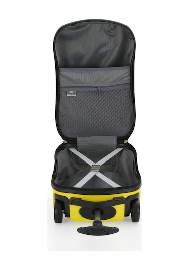 Mçs Group V306 Abs Çocuk Valiz-yellow Car Yellow Car Sarı