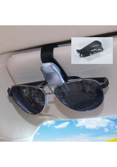 Kenpazar Araba Gözlük Tutacağı Klips Opp Poşetli Siyah