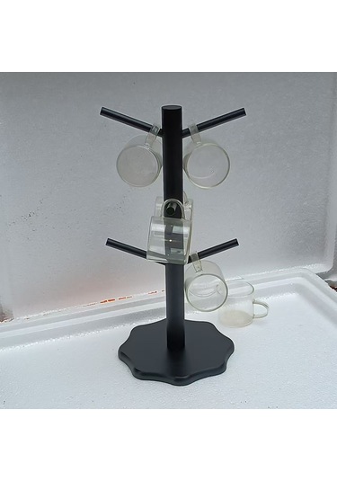 Dianziye Bambu Çay/ Kahve Bardağı Rakası - Anahtar Ve Mücevher Depolama Rafı - Minimalist Siyah Desenli Sıvı Akıtıcı Tepsi Yaprak Desenli Taban Dianziye Bambu Çay/ Kahve Bardağı Rakası - Anahtar Ve Mücevher Depolama Rafı - Minimalist Siyah Desenli Sıvı Akıtıcı Tepsi Yaprak Desenli Taban