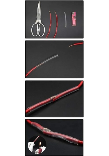 Kvt 12/4 Yapışkanlık Kablo İçin Isı Büzülmeli Kılıf Termal Büzülmeli Boru 208772518