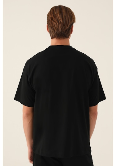 Harvard Universty Siyah Erkek T-shirt 5274-42840 Siyah