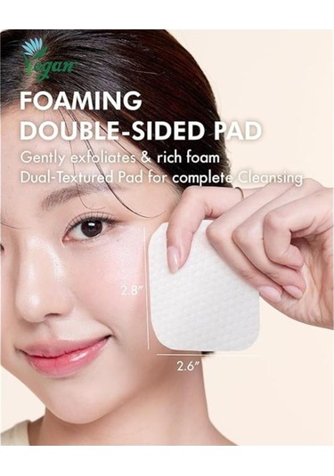 Dermal Rice Bubble Temizleme Pedi Makyaj Temizleyici Peeling Etkili Ve Nemlendirici Temizleme Pedi