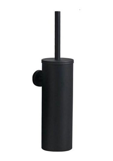 Paslanmaz Çelik Tuvalet Fırçası Ve Banyo Depolama Temizleme Kiti İçin Tutucu Mat Siyah Tuvalet Fırçası Tutucular Antrasit - Beyaz