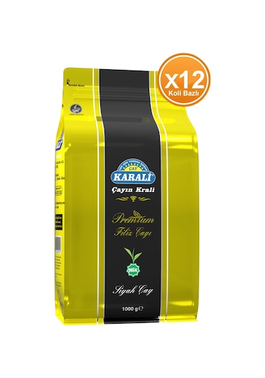 Karali Premium Filiz Dökme Çay 12 x 1 KG