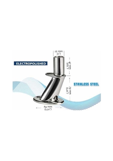 Glomex V9172 Krom Tv Anten Ayağı