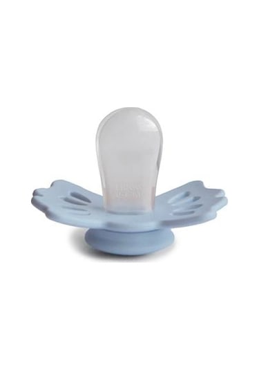 Frıgg Lucky Silikon Emzik - Powder Blue 0-6 Ay Gold - Krem