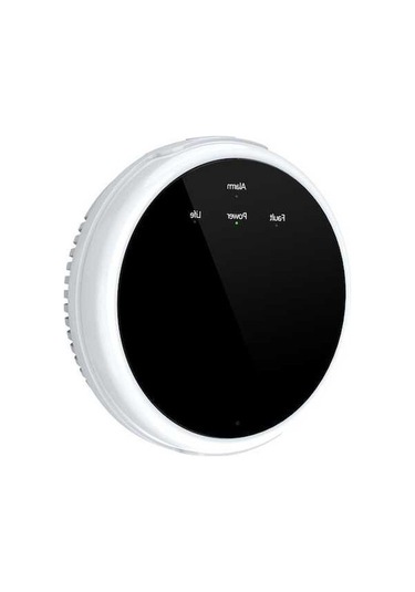 Moly Yunboo Evde Kullanıma Uygun Kablosuz Gaz Sızıntı Algılayıcı - Beyaz, 433mhz, Otomatik Gaz Kesme, 70db Alarm, Hata Kendi Kontrolü