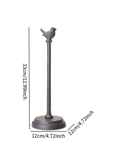 Suntek Kuş Kağıt Havluluk Banyo Tezgah Üstü Için Tuvalet Siyah