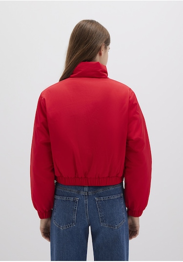 Mavi - Kırmızı Ceket 1110269-90367 Kırmızı