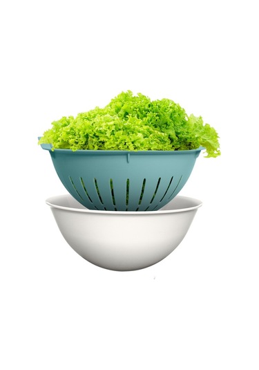 Ceronni Handy Kaseli Süzgeç 3 Lt Turkuaz Turkuaz