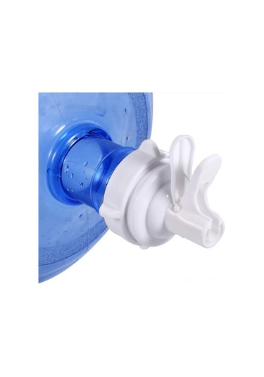 Xindoker 2 Adet 55mm Taşsız Somunlu Tekrarlı Kullanıma Uygun Plastik Kova Su Çıkış Valfi