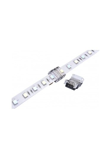 Led Şerit+Şerit Konnektörü-Ip65/54 Dış Mekan Bağlantı (1 Adet)