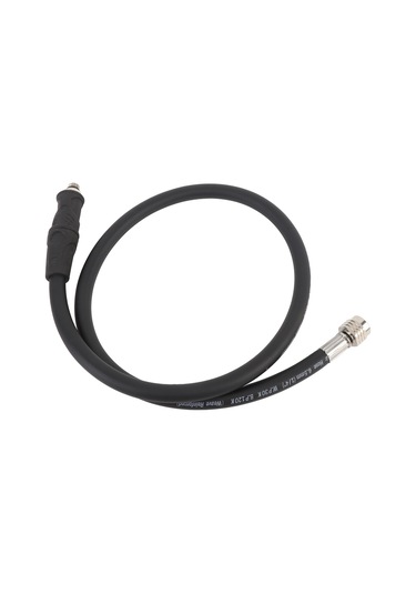 Geeroyoo Derin Dalış Regülatörü Orta Basınçlı Boru - Pvc-alüminyum, 90cm, Basınç Ölçümü Uyumlu, Derin Deniz Ve Eğitim Kullanıma Uygun