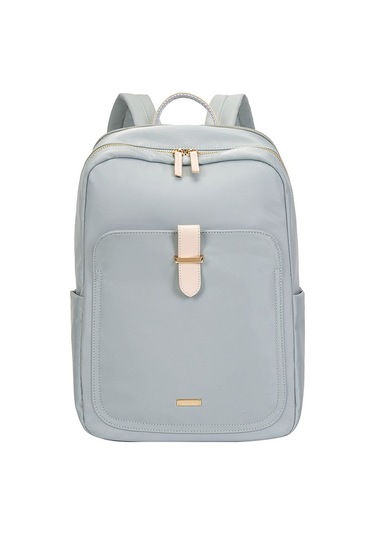 Ccgloball Moda Büyük Kapasiteli Sırt Kadın Ilkbahar Ve Yaz Oxford Bez Sırt Eğlence Seyahat Öğrenci Okul Trendi Çanta Gri